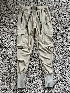 ASRV Tetra-Lite Cargo Jogger Pants Lightweight Stretch DSG-0437 Tan Men’s Small